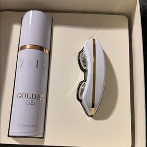 ZIIP Golden Gel Skincare Duo - White and Gold